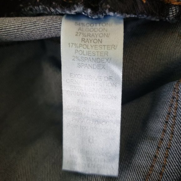 Democracy "Ab" technology Size 8 Slim Slight distressing Comfort Stretch - Picture 4 of 5